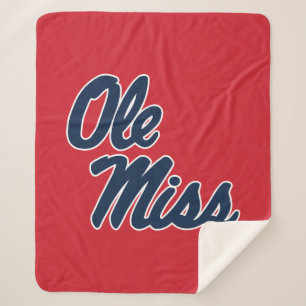 Universität Mississippi   Ole Miss Script Sherpadecke