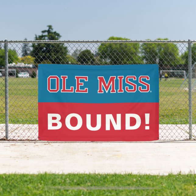 Universität Mississippi | Ole Miss Wordmark Banner (InSitu)