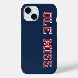 Universität Mississippi Ole Miss Wordmark Case-Mate iPhone Hülle
