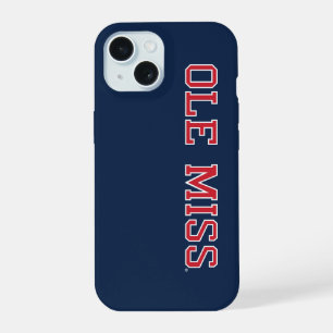 Universität Mississippi   Ole Miss Wordmark iPhone 15 Hülle