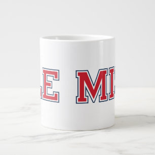 Universität Mississippi   Ole Miss Wordmark Jumbo-Tasse