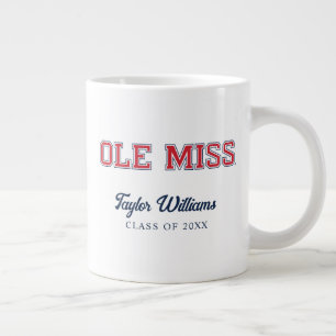 Universität Mississippi   Ole Miss Wordmark Jumbo-Tasse