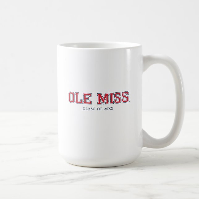 Universität Mississippi | Ole Miss Wordmark Kaffeetasse (Rechts)