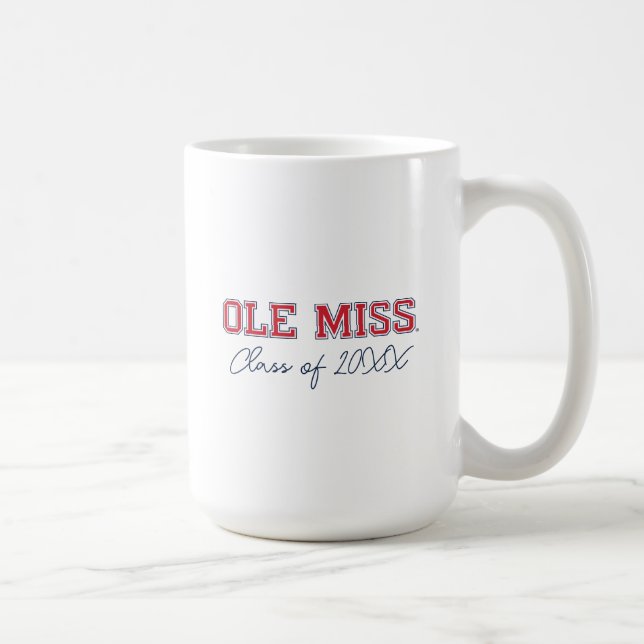 Universität Mississippi | Ole Miss Wordmark Kaffeetasse (Rechts)