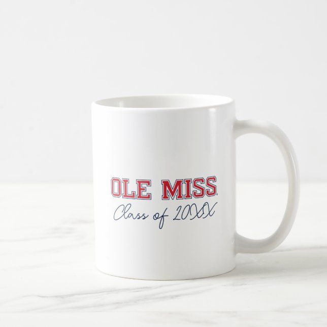 Universität Mississippi | Ole Miss Wordmark Kaffeetasse (Rechts)