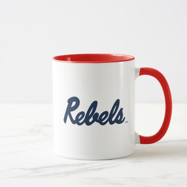 Universität Mississippi | Rebellenskript Tasse (Rechts)