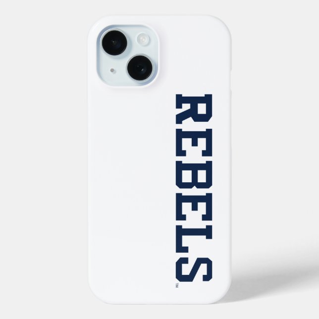 Universität Mississippi | Rebels Wordmark Case-Mate iPhone Hülle (Rückseite)