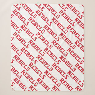 Universität Mississippi Rebels Wordmark Sherpadecke