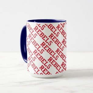 Universität Mississippi Rebels Wordmark Tasse
