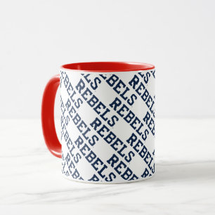 Universität Mississippi   Rebels Wordmark Tasse