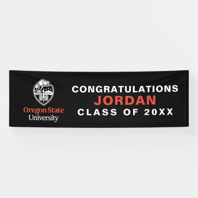 Universität Oregon Staat Banner (Horizontal)