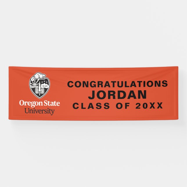 Universität Oregon Staat Banner (Horizontal)