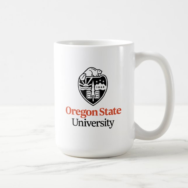 Universität Oregon Staat Kaffeetasse (Rechts)