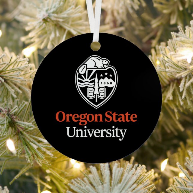 Universität Oregon Staat Ornament Aus Metall (InSitu)