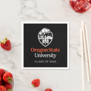 Universität Oregon Staat Serviette