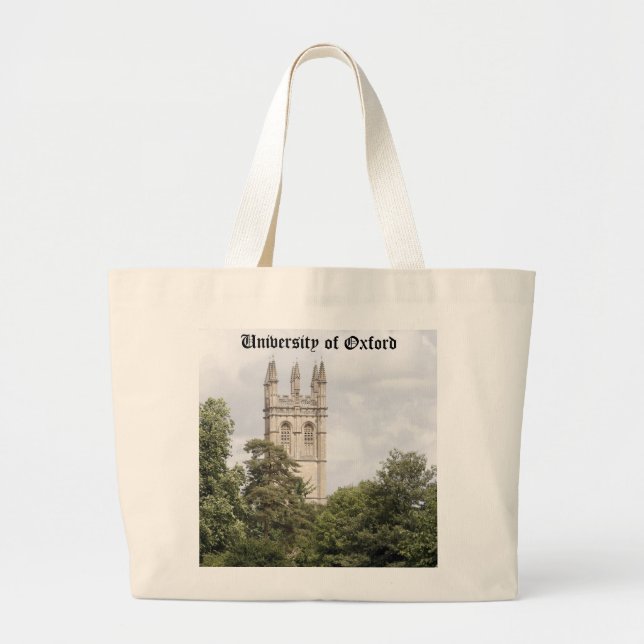 Universität Oxford Jumbo Stoffbeutel (Vorne)
