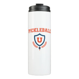 Universität Pickleball Thermosbecher