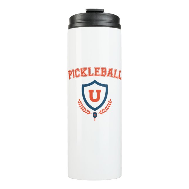 Universität Pickleball Thermosbecher (Vorderseite)