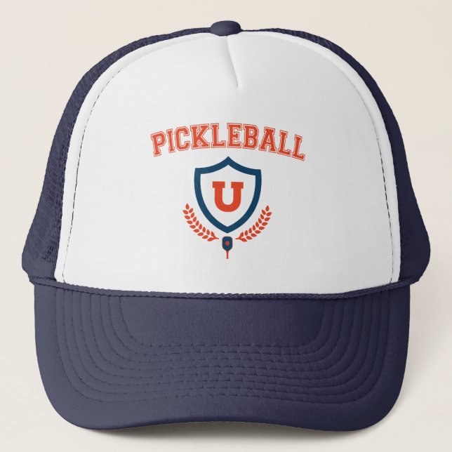Universität Pickleball Truckerkappe (Vorderseite)