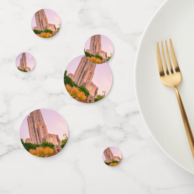 Universität Pittsburgh Kathedrale of Learning Can Konfetti (Gruppe)