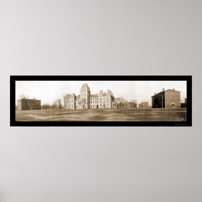 Universität Richmond VA Foto 1909 Poster (Vorne)