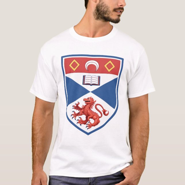 Universität St. Andrews Shield T-Shirt (Vorderseite)