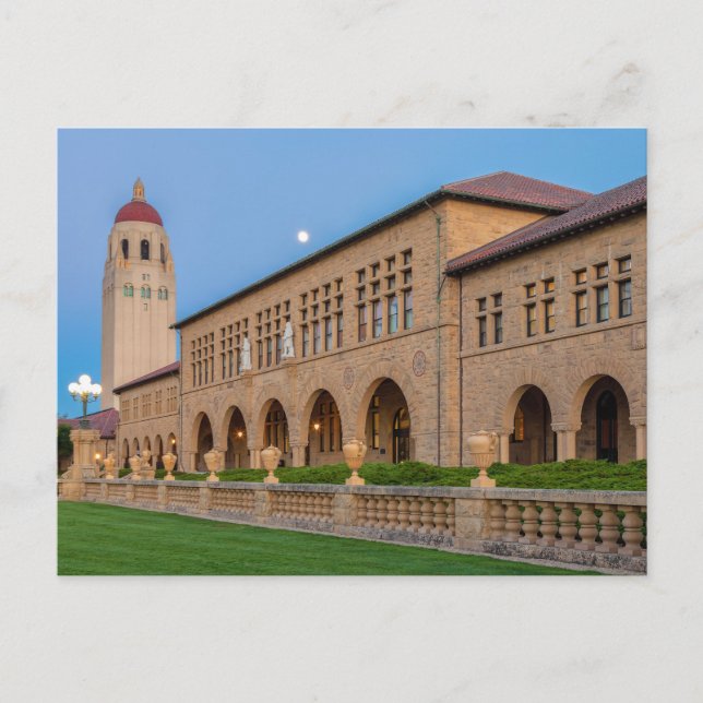Universität Stanford, Twilight Postkarte (Vorderseite)