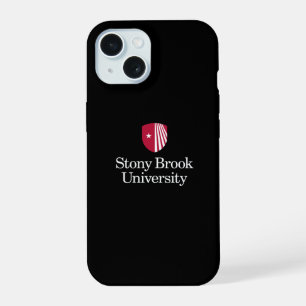Universität Stony Brook Wortmarke iPhone 15 Hülle
