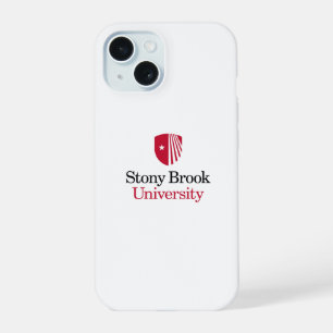 Universität Stony Brook Wortmarke iPhone 15 Hülle