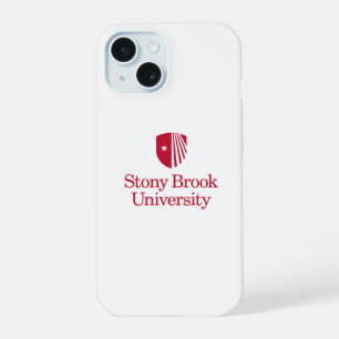 Universität Stony Brook Wortmarke iPhone 15 Hülle
