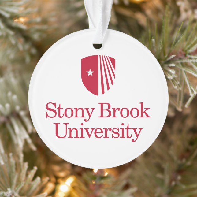 Universität Stony Brook | Wortmarke Ornament (Baum)