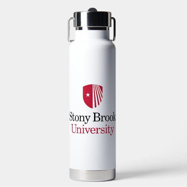 Universität Stony Brook | Wortmarke Trinkflasche (Vorderseite)