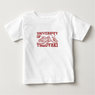 Universität Takoyaki japanischer Krake lustig Baby T-shirt