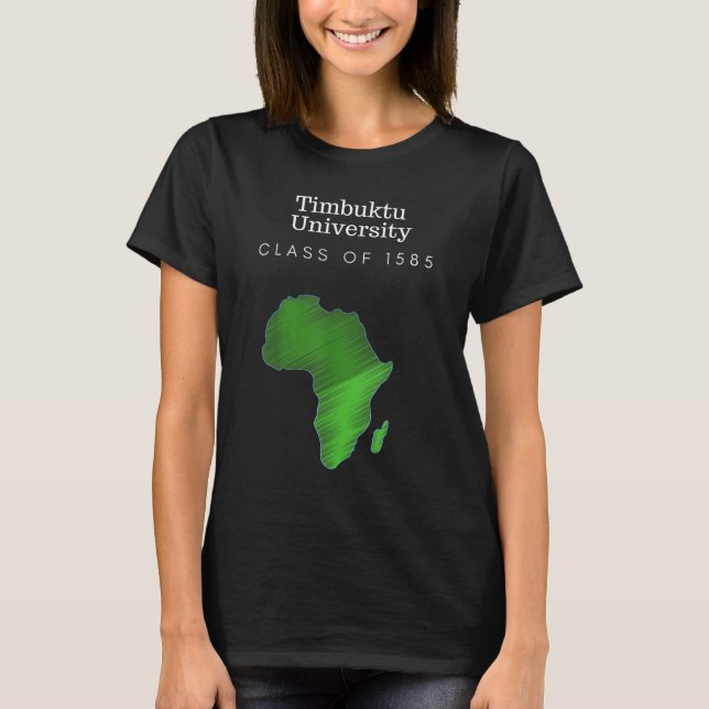 Universität Timbuktu T-Shirt (Vorderseite)