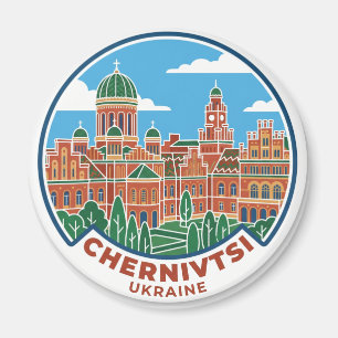 Universität Tschernowzi Ukraine Magnet