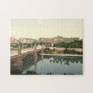 Universität und Brücke, Straßburg, Elsass, Frankre Puzzle