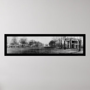 Universität Virginia Foto 1909 Poster