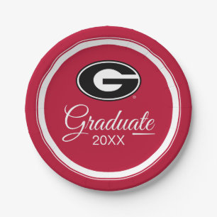 Universität von Abschluss Georgia   Pappteller