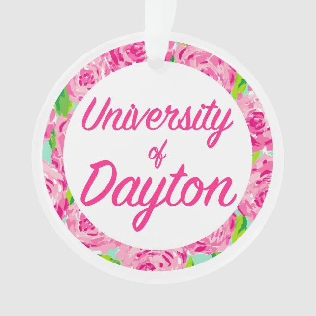 Universität von Dayton-Verzierung Ornament (Vorderseite)