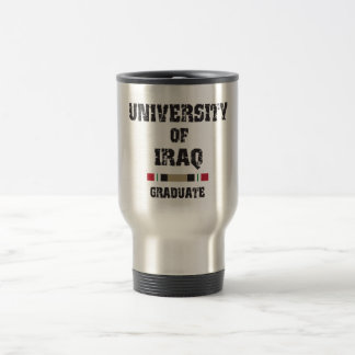 Universität von der Irak-Absolvent beunruhigte Reisebecher