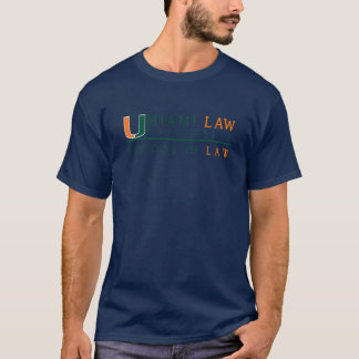 Universität Von Miami Recht 1 T-Shirt