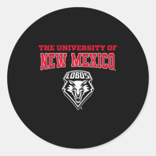 Universität von New Mexico Unm Lobos Ncaa Unm&#   Runder Aufkleber