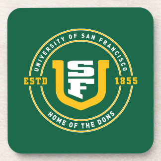 Universität von San Francisco Getränkeuntersetzer