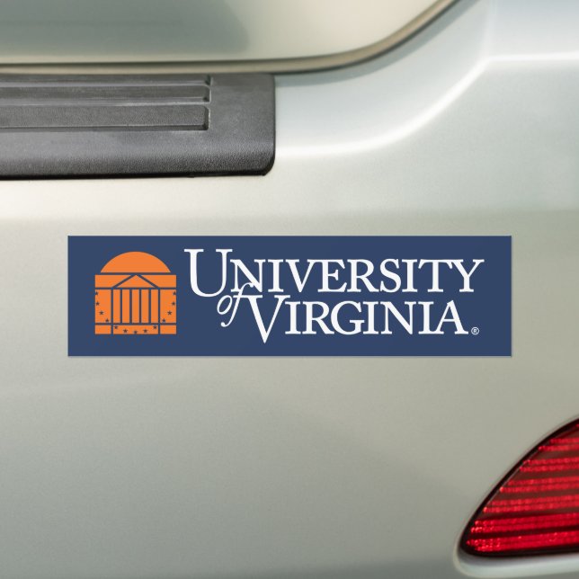 Universität von Virginia Autoaufkleber (Auf Auto)