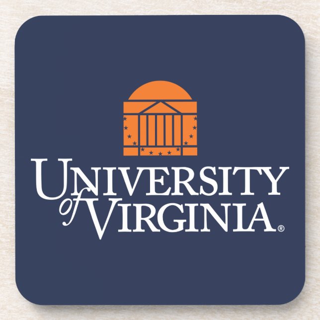Universität von Virginia Getränkeuntersetzer (Vorderseite)