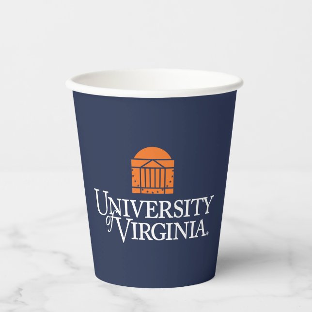 Universität von Virginia Pappbecher (Vorderseite)