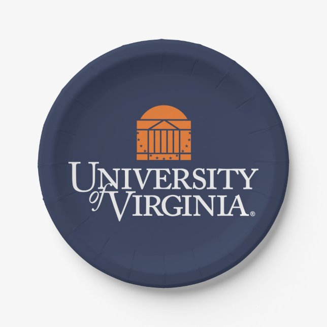 Universität von Virginia Pappteller (Vorderseite)
