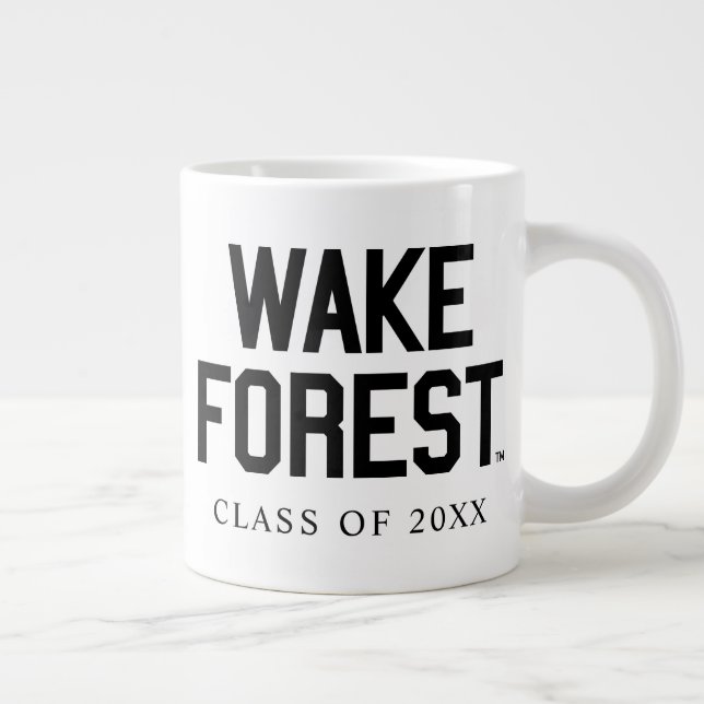 Universität weck Forest | Geweckt Wald Jumbo-Tasse (Rechts)