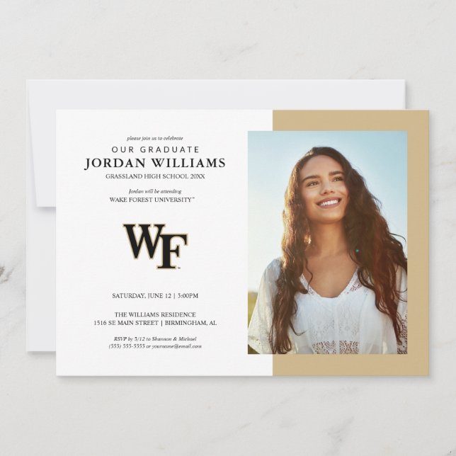 Universität weck Forest | WF Ankündigung (Vorderseite)