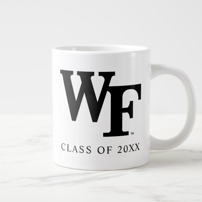 Universität weck Forest | WF Jumbo-Tasse (Rechts)